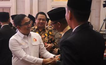 ketua bawaslu beri ucapan selamat