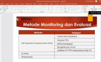 Monev ppid bawaslu 2025